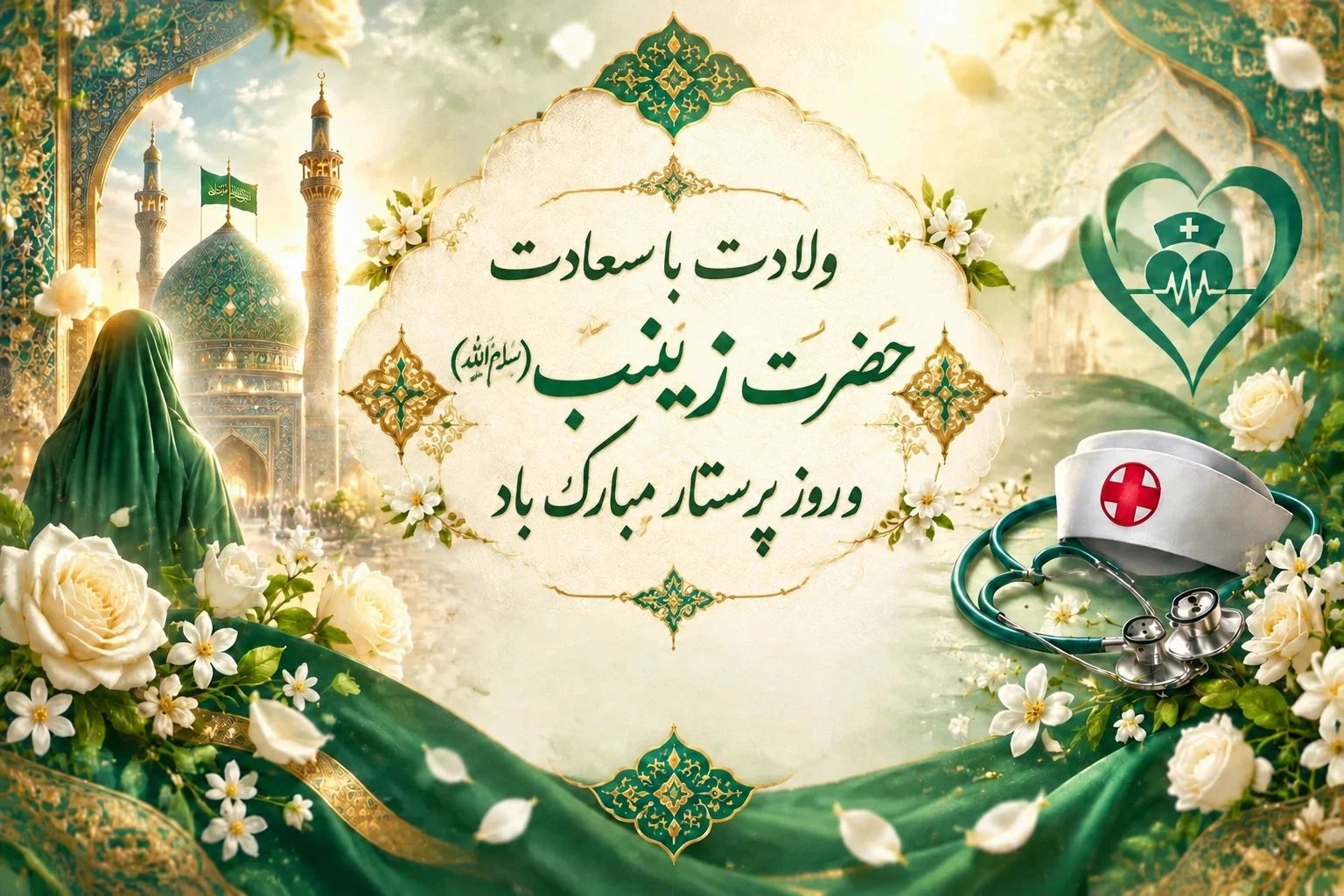 جشن ولادت حضرت زینب (سلام‌الله‌علیها) و روز پرستار